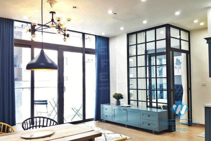 Morden and brandnew 1 bedroom apartment for rent in Sungrand Thuy Khue,Ba Dinh.